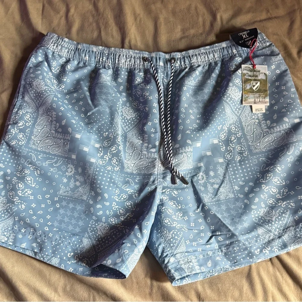 Daniel Cremieux Blue Swim Shorts
